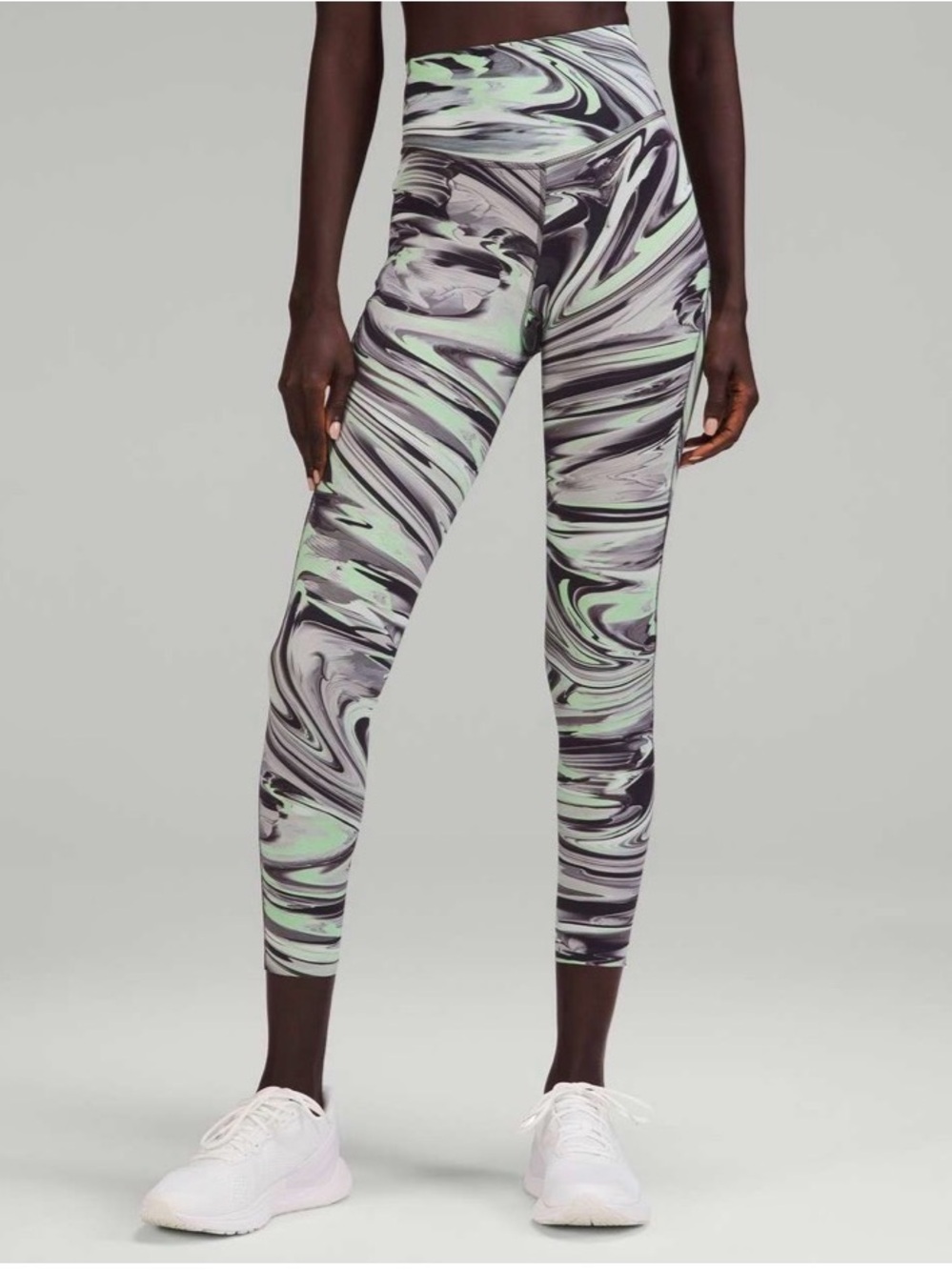 Lululemon Base Pace HR Running Tight 25” 10 Paint Glide Warp Multi
